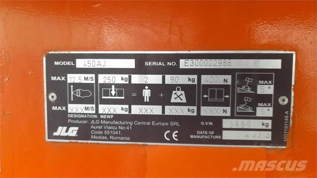 JLG 450AJSII Съчленени стрелови подемници