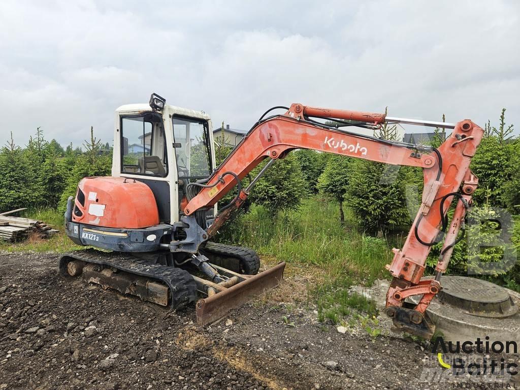 Kubota KX 121-3 Мини екскаватори < 7 т
