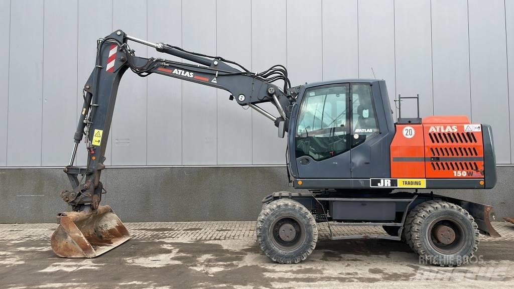 Atlas 150 W Колесни екскаватори