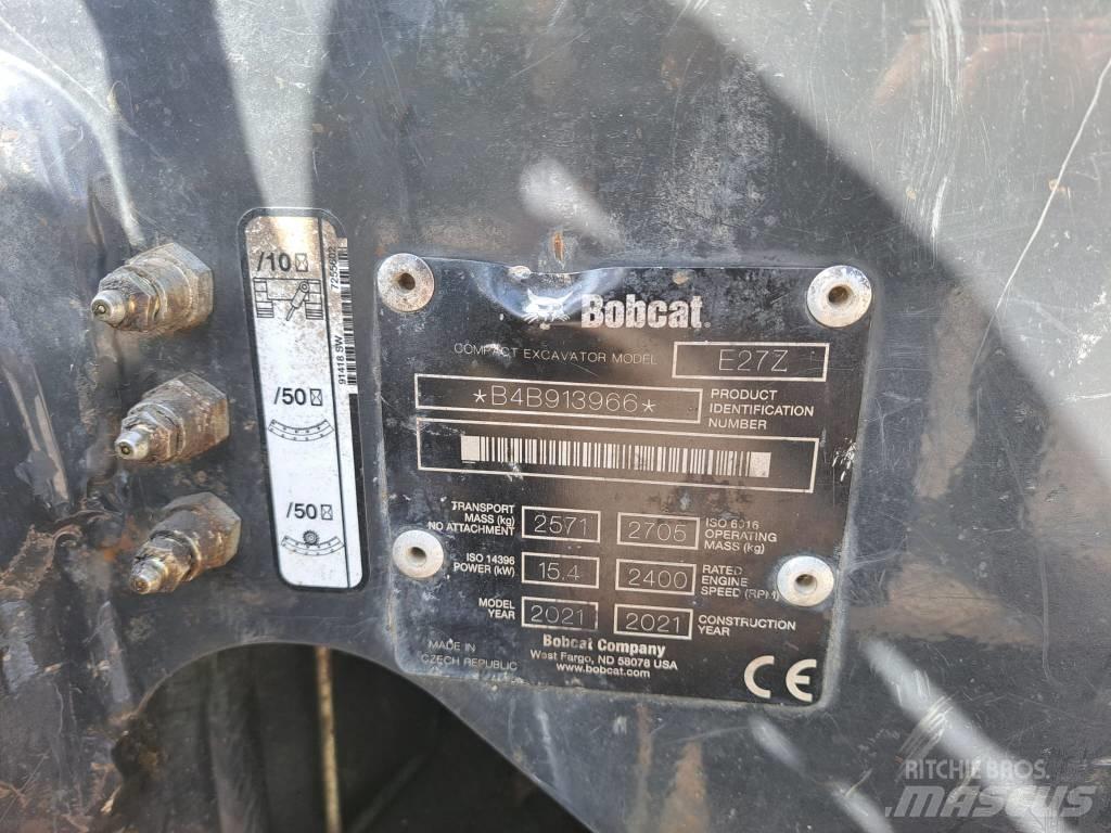 Bobcat E 27 Z Мини екскаватори < 7 т