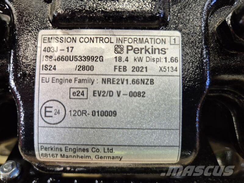 Perkins 403J-17 Двигатели