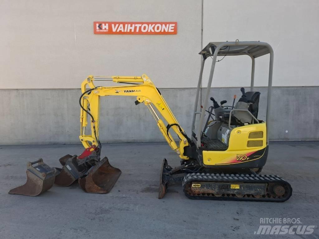 Yanmar Vio 17 Мини екскаватори < 7 т