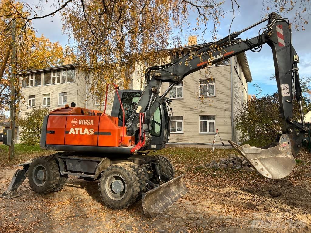 Atlas 140 W Колесни екскаватори