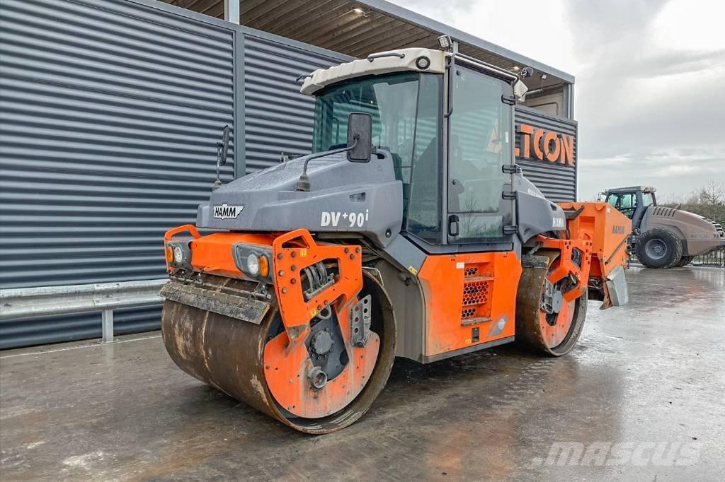 Hamm DV+ 90I VO-S Двойни барабанни ролки
