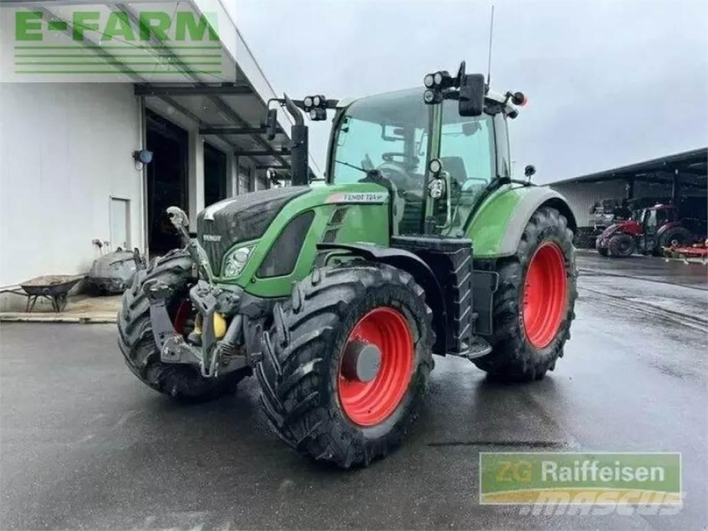 Fendt 724 scr Трактори