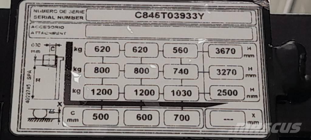 Yale MS12E Колички високоповдигачи с теглич