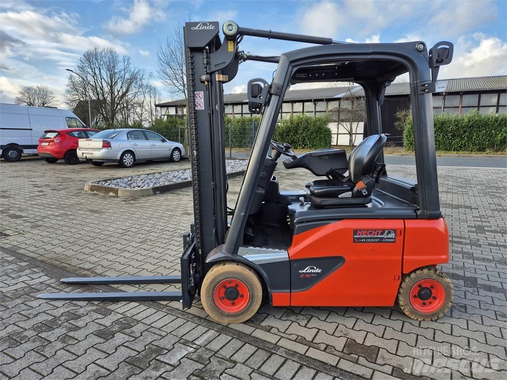 Linde E16P-02 Електрически вилични кари-повдигачи