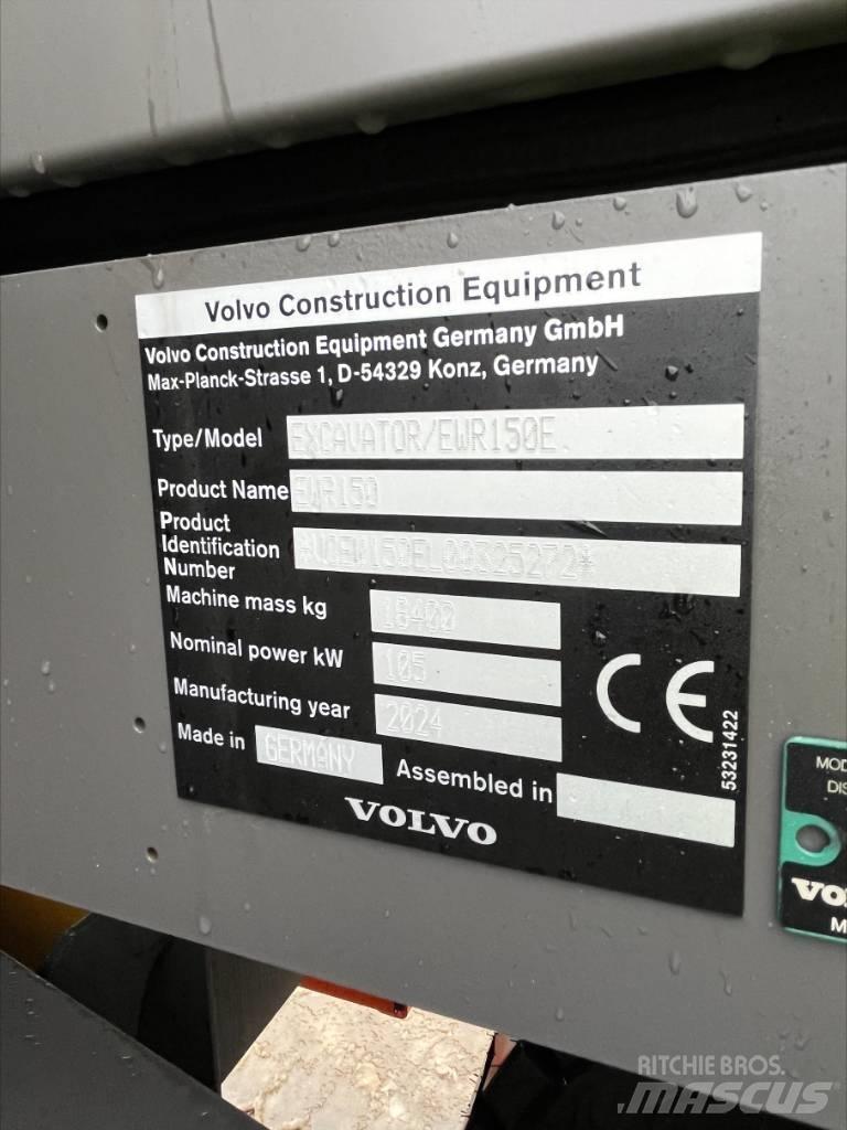 Volvo EWR 150 E Колесни екскаватори
