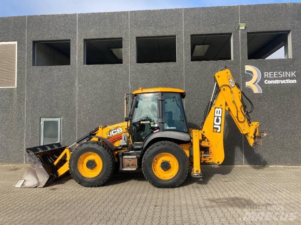 JCB 4 CX Товарач със заден ексватор