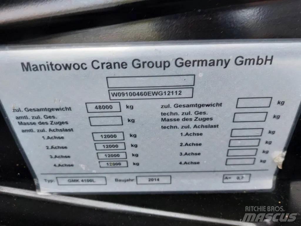 Grove GMK4100L Всъдеходни кранове
