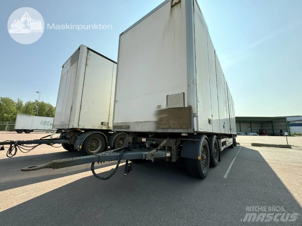 Närko D4HW13L62 Ремаркета фургони