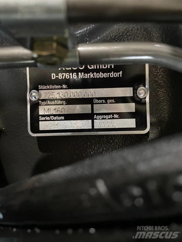 Fendt ML160 VARIO Предаване