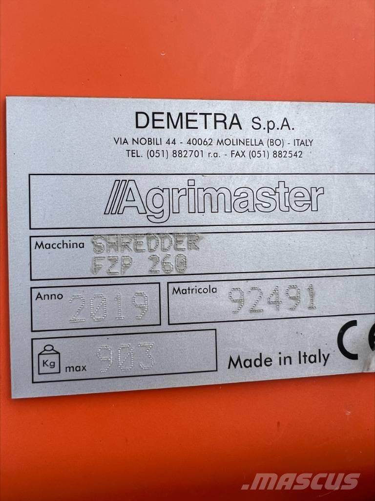 Agrimaster FZP 260 Стъблорезачки