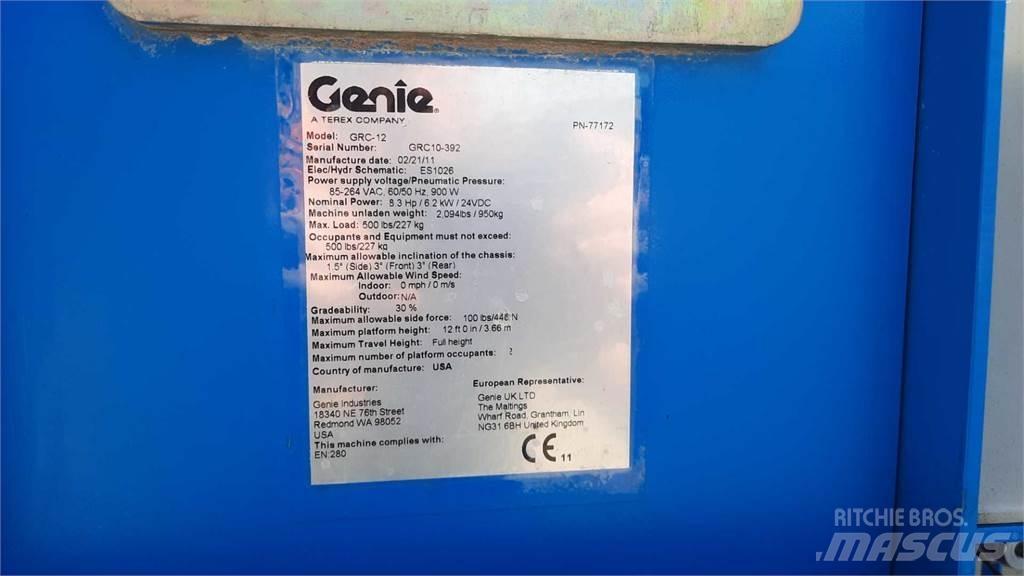 Genie GR12 Други вишки и платформи