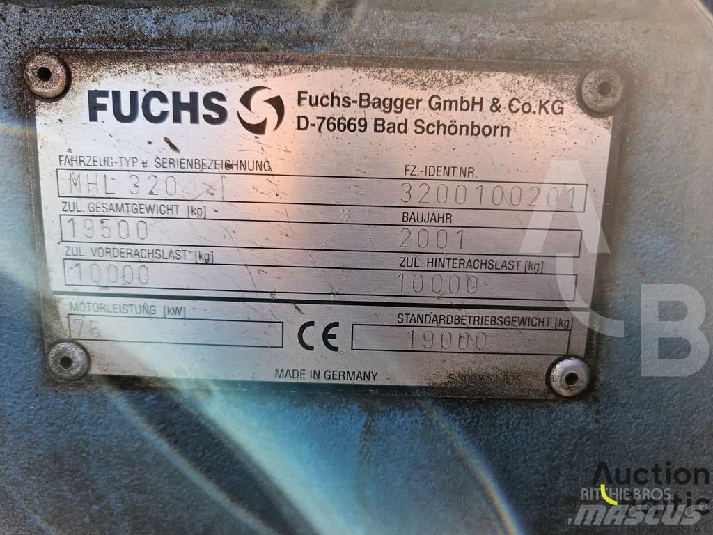 Fuchs MHL 320 Колесни екскаватори