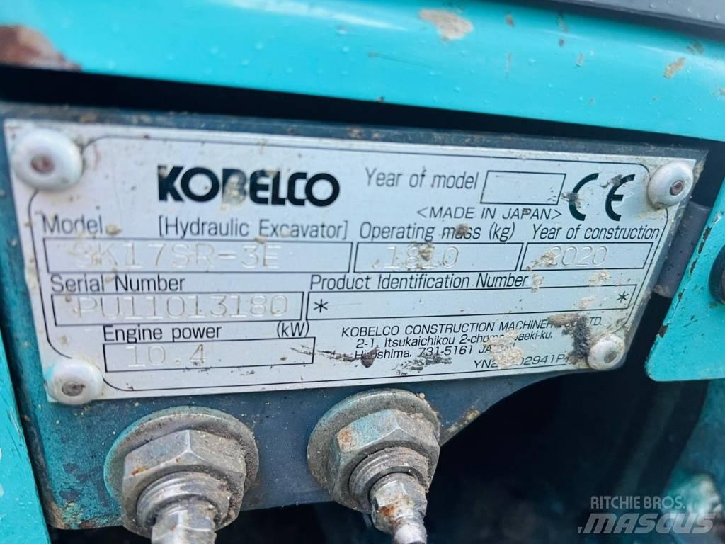 Kobelco SK 17 SR-3 Мини екскаватори < 7 т