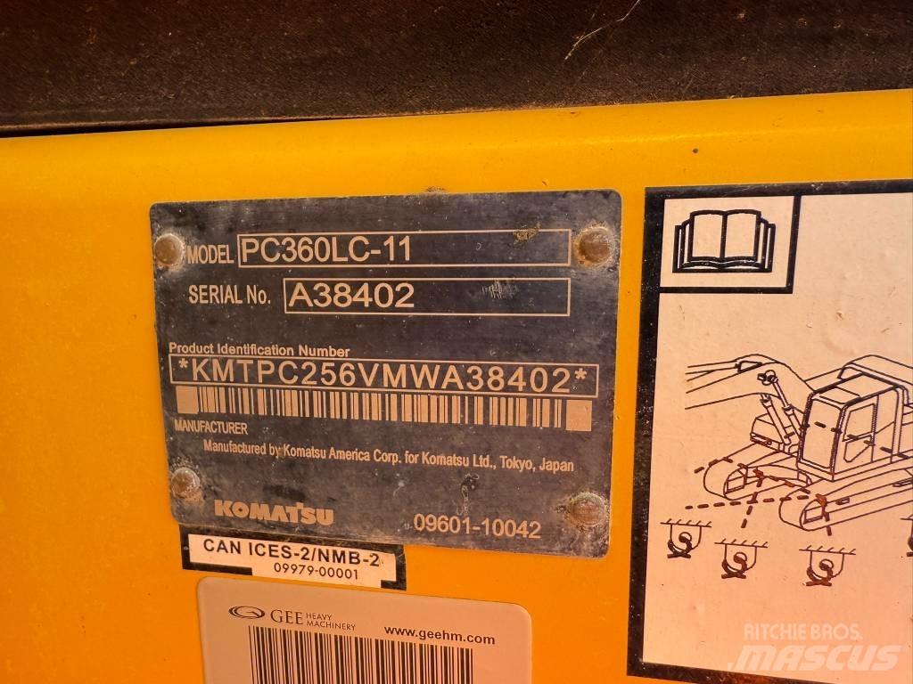 Komatsu PC360LC-11 Верижен екскаватор