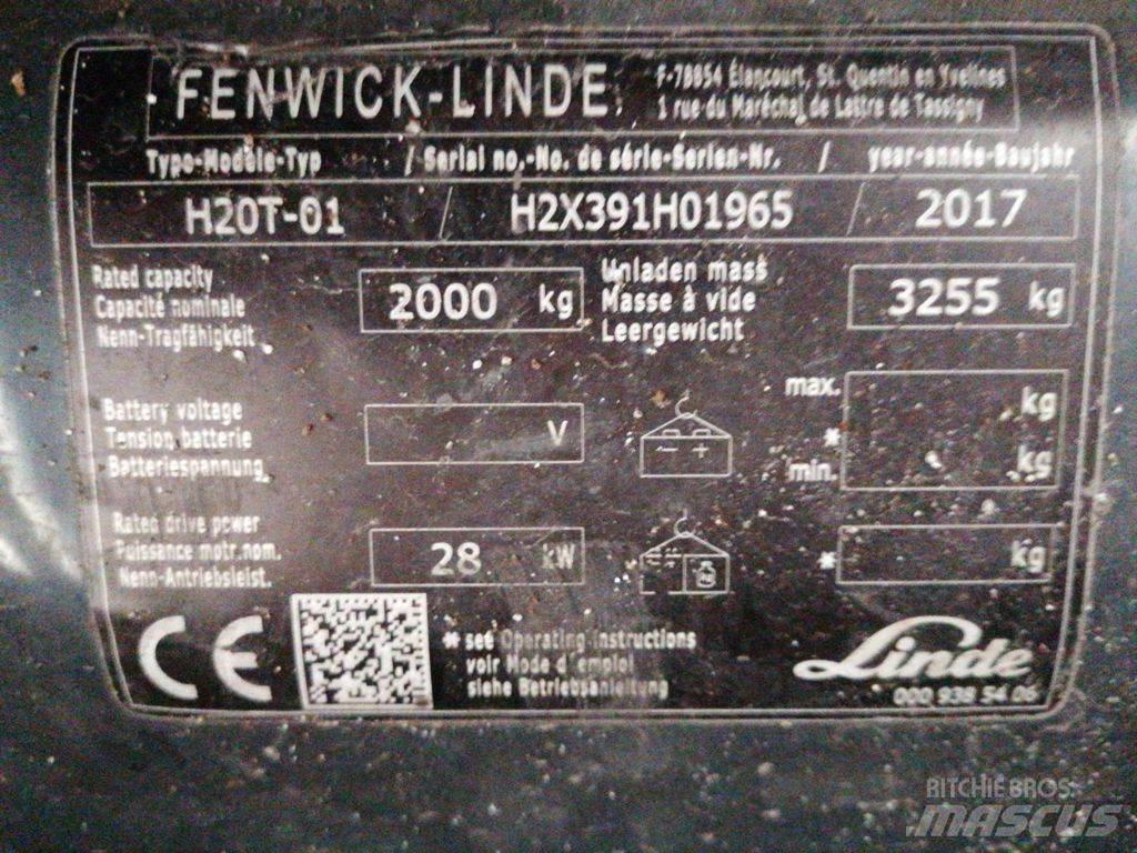 Linde H20T-01 Камиони с АГУ