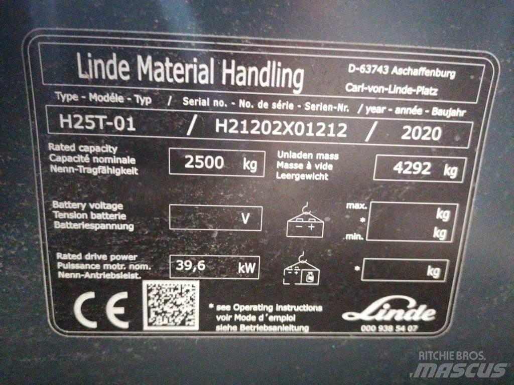 Linde H25T-01 Електрически вилични кари-повдигачи