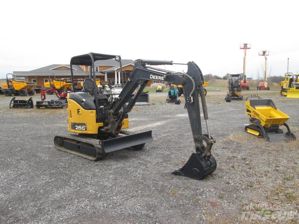 John Deere 26G Мини екскаватори < 7 т