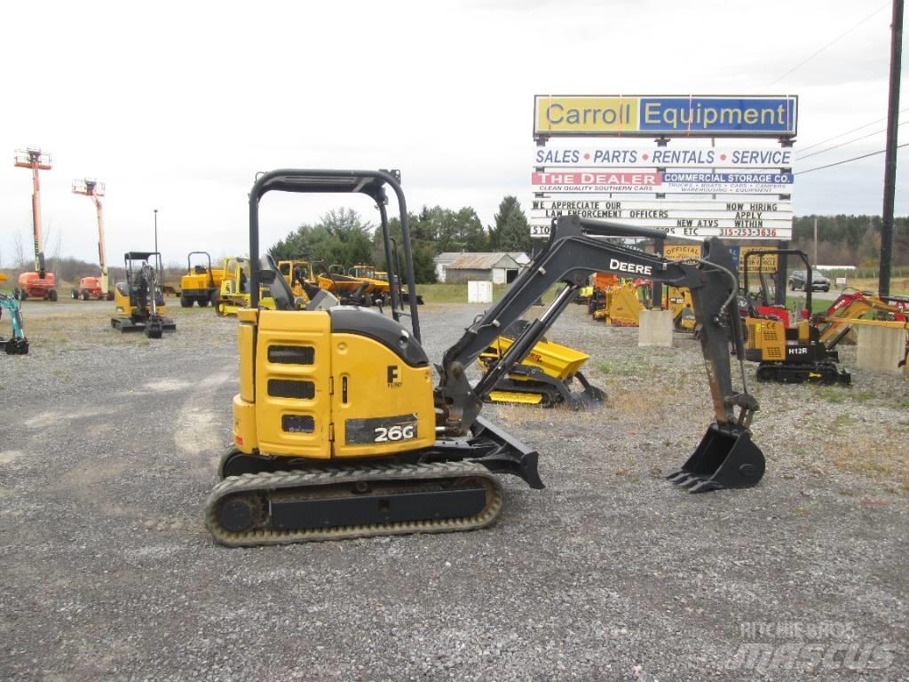 John Deere 26G Мини екскаватори < 7 т