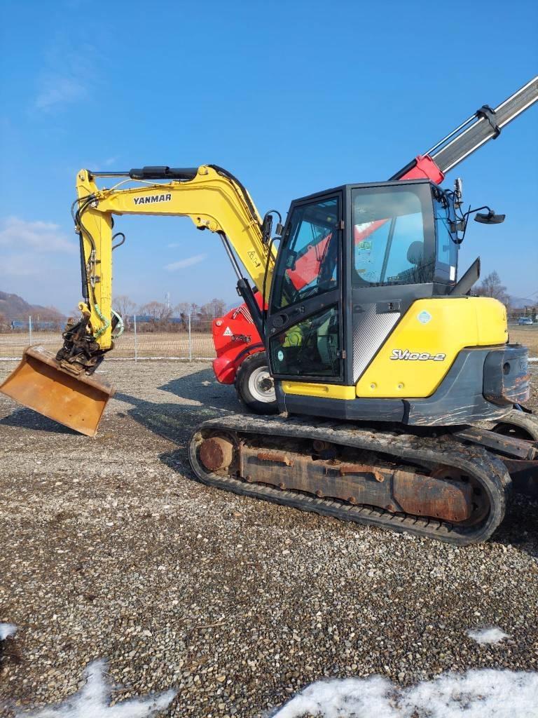 Yanmar SV 100-2 Средни екскаватори 7т - 12т