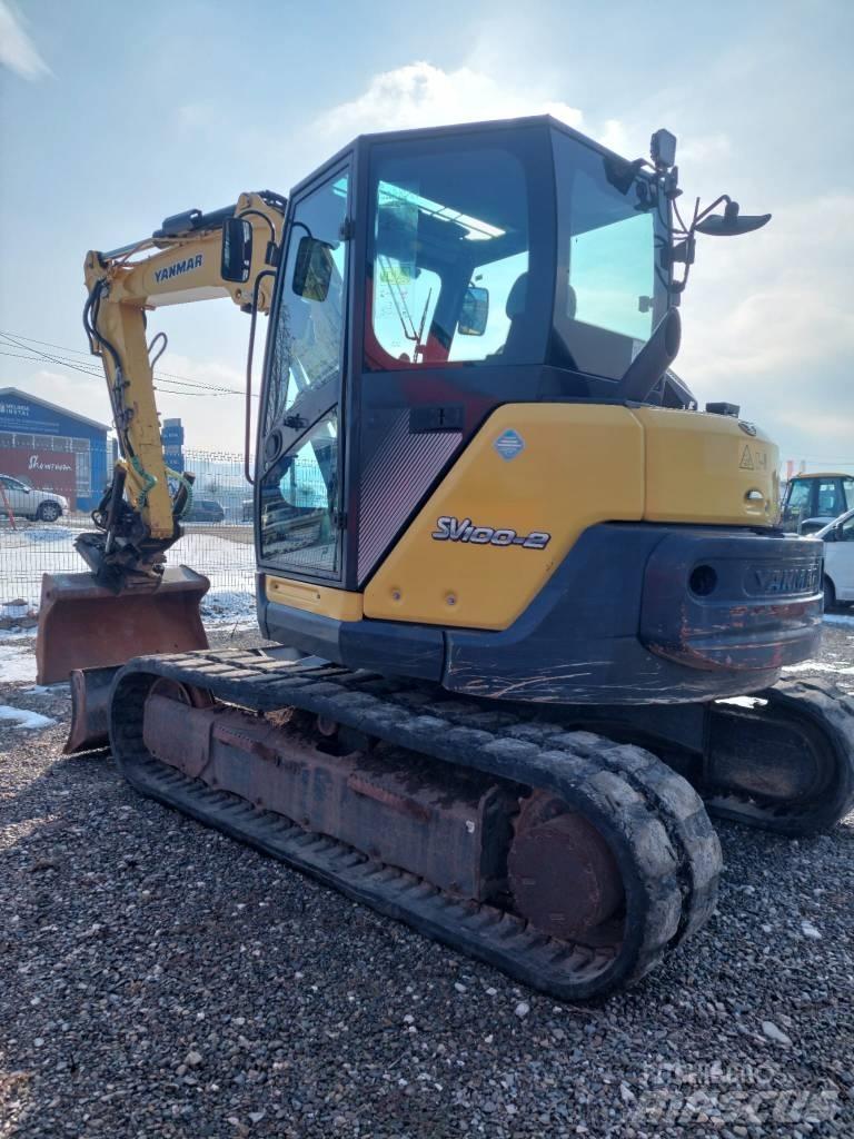 Yanmar SV 100-2 Средни екскаватори 7т - 12т