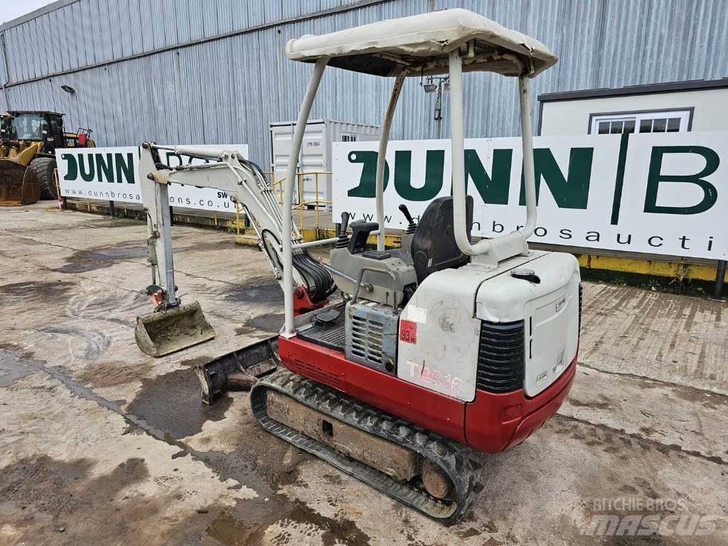 Takeuchi TB 016 Мини екскаватори < 7 т