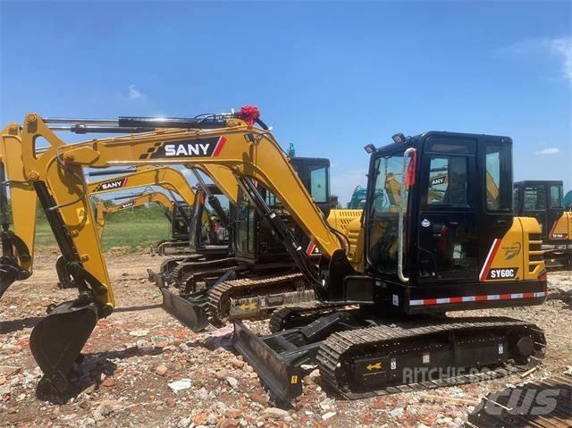 Sany 60C Мини екскаватори < 7 т