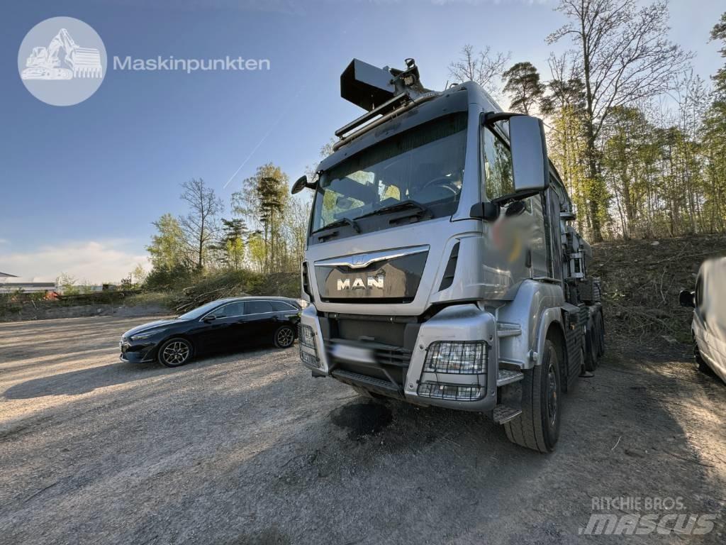 MAN TGS 28.480 Камиони за дървени стърготини
