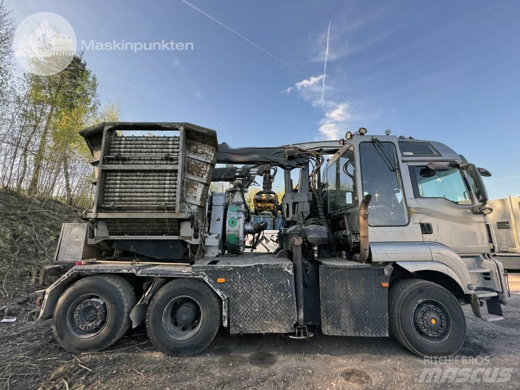 MAN TGS 28.480 Камиони за дървени стърготини
