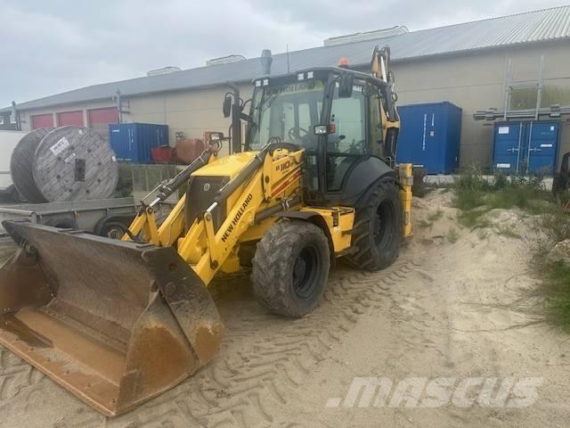 New Holland 110 D Товарач със заден ексватор