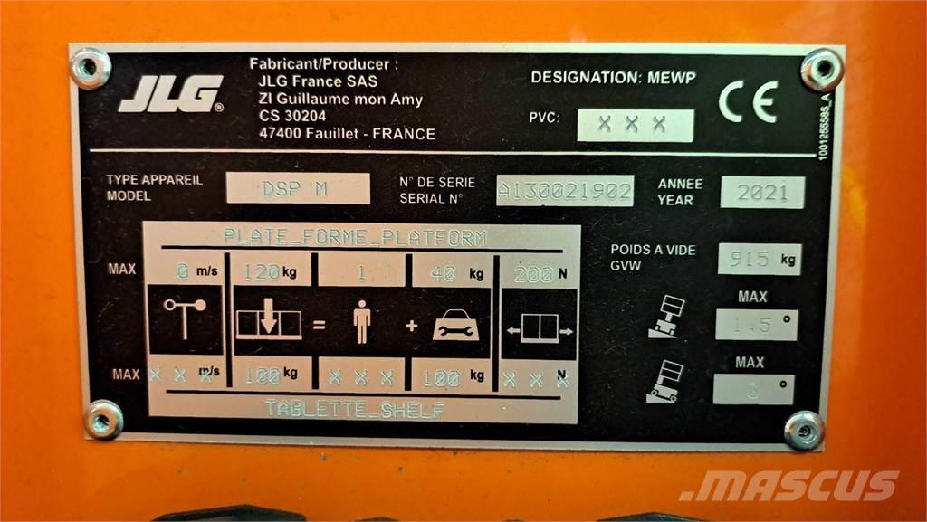 JLG DSP-M (NEW 2021) Други вишки и платформи
