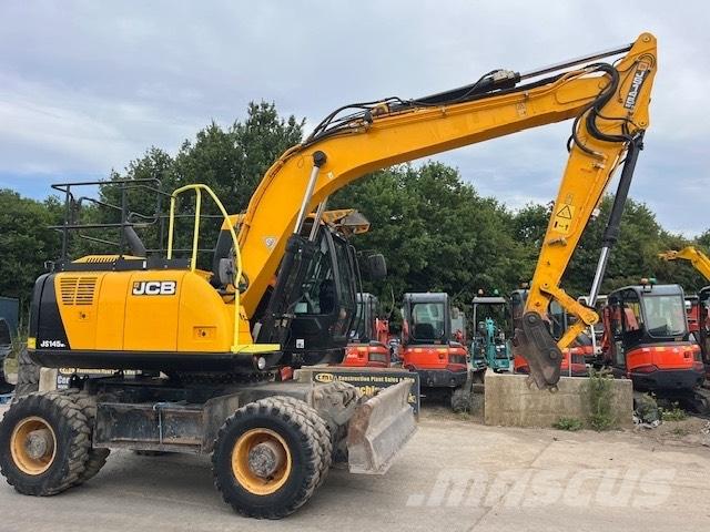 JCB JS 145 W Колесни екскаватори