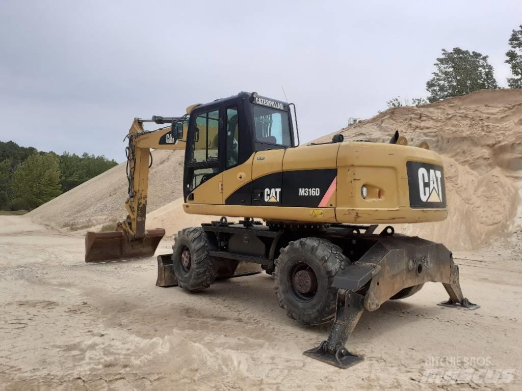 CAT M 316 D Колесни екскаватори