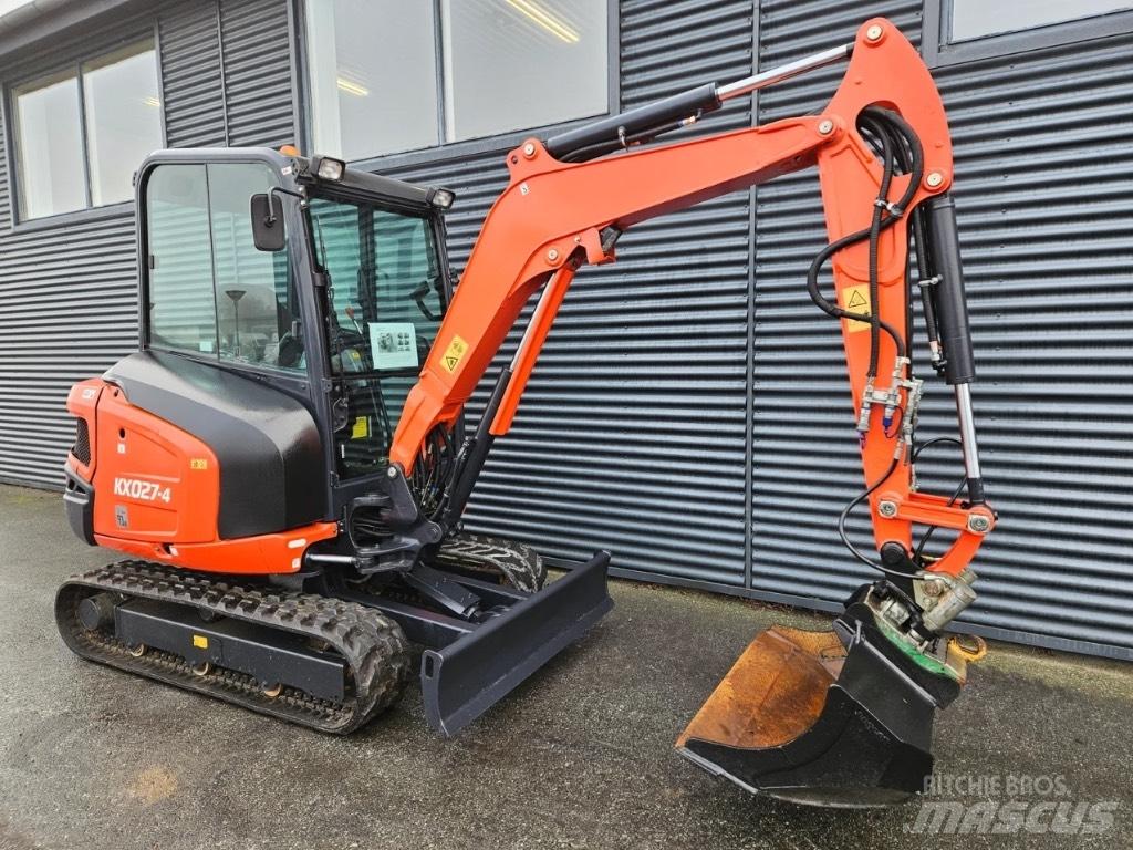 Kubota kx027-4 Мини екскаватори < 7 т