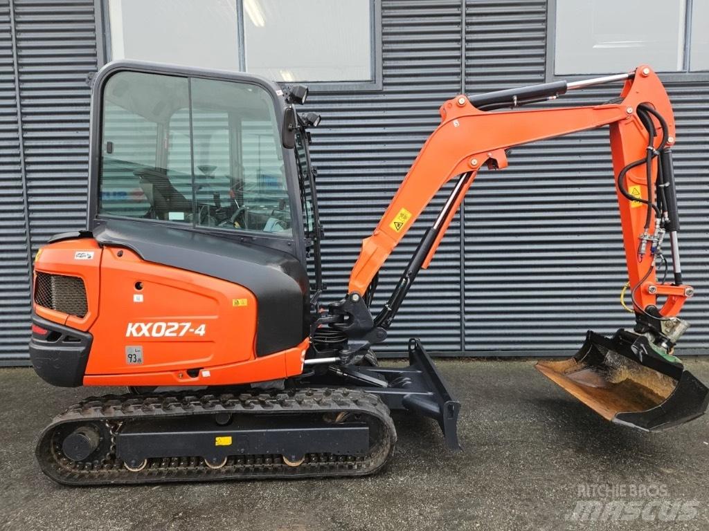 Kubota kx027-4 Мини екскаватори < 7 т
