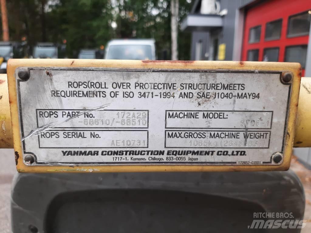 Yanmar SV 08-1 Мини екскаватори < 7 т