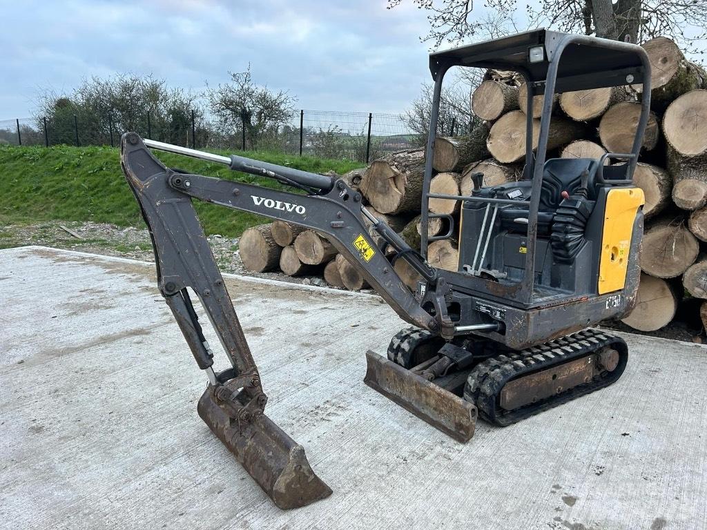 Volvo EC 15D Мини екскаватори < 7 т