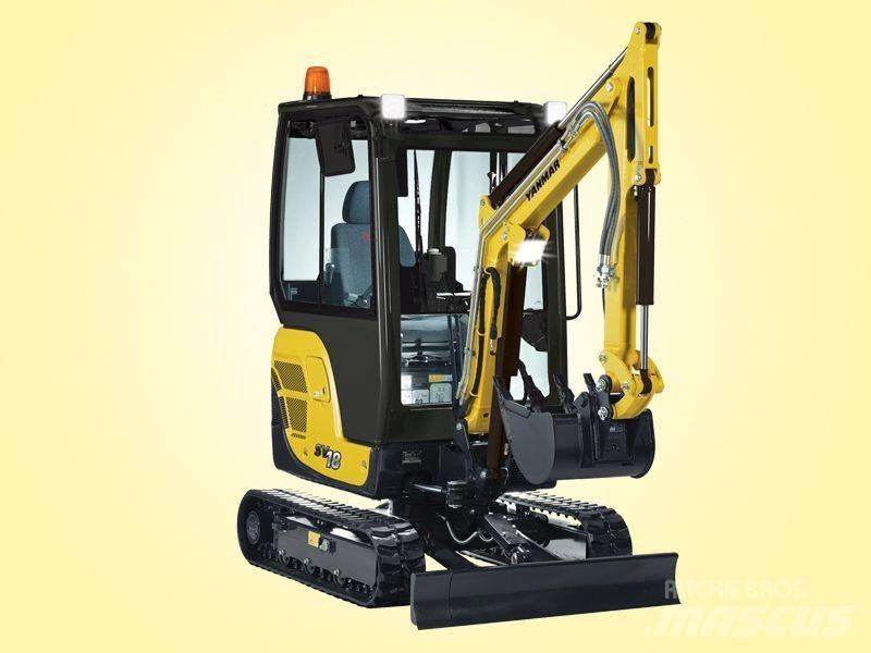 Yanmar SV 18 Мини екскаватори < 7 т
