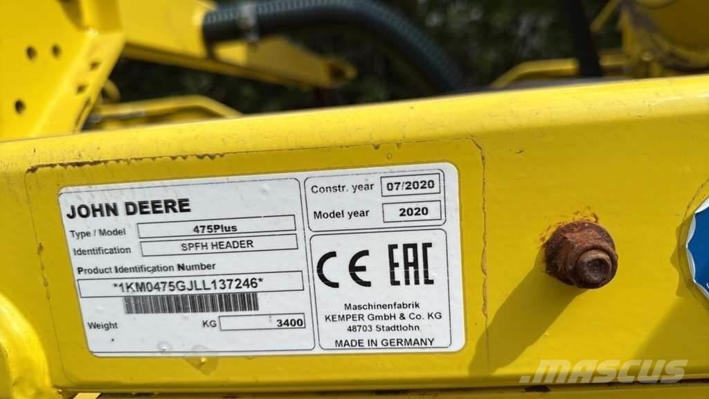 John Deere 8500 0 Харвестери