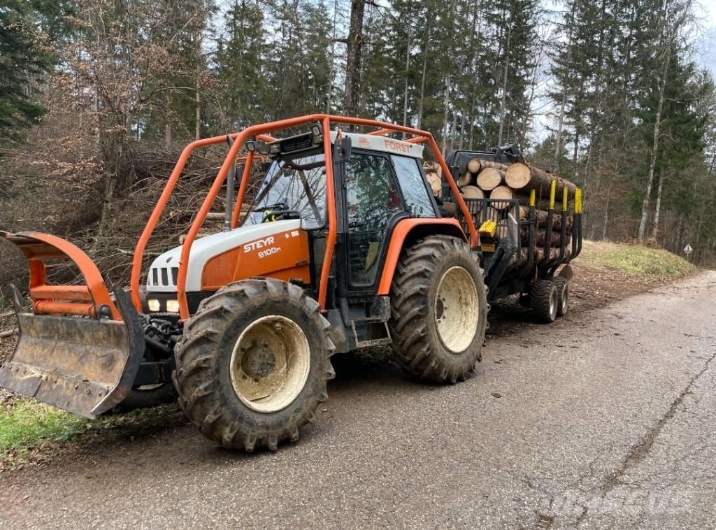 Steyr 9100 Трактори