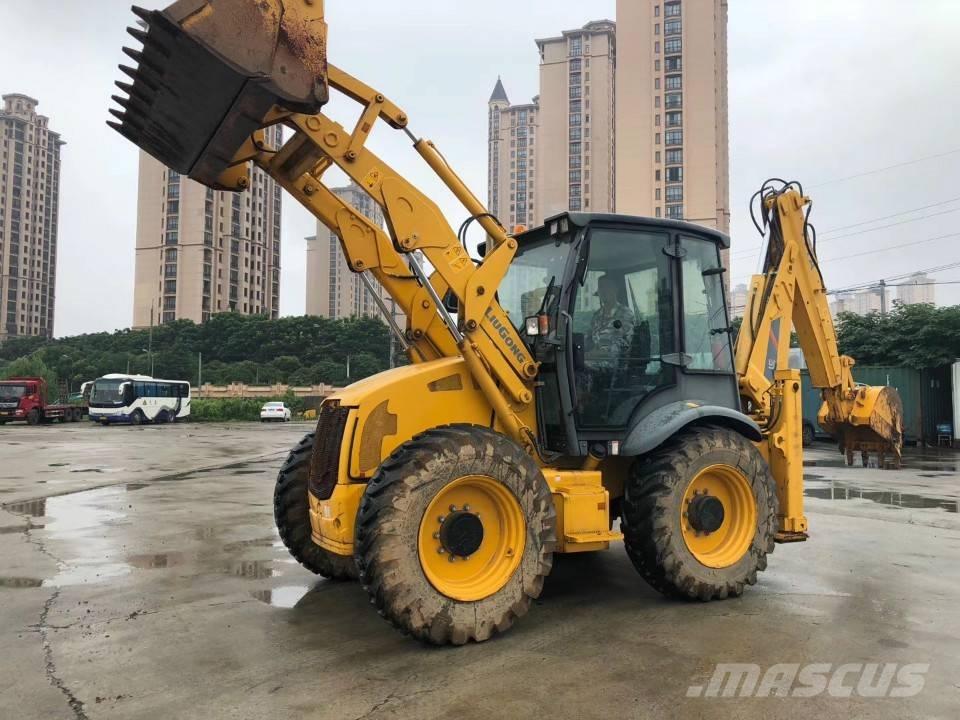 LiuGong CLG 777A Товарач със заден ексватор
