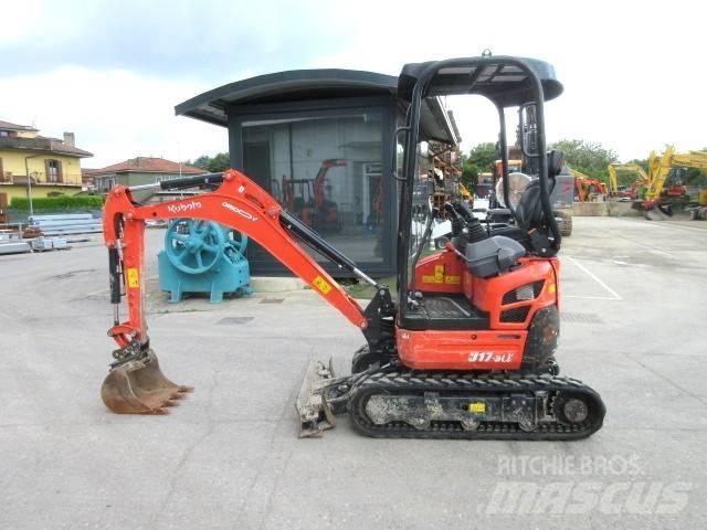 Kubota U 17-3 Мини екскаватори < 7 т