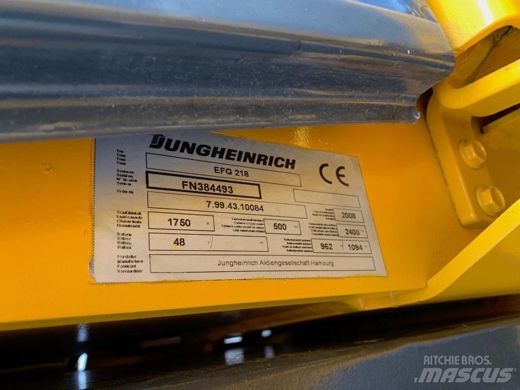 Jungheinrich EFG 218 Електрически вилични кари-повдигачи