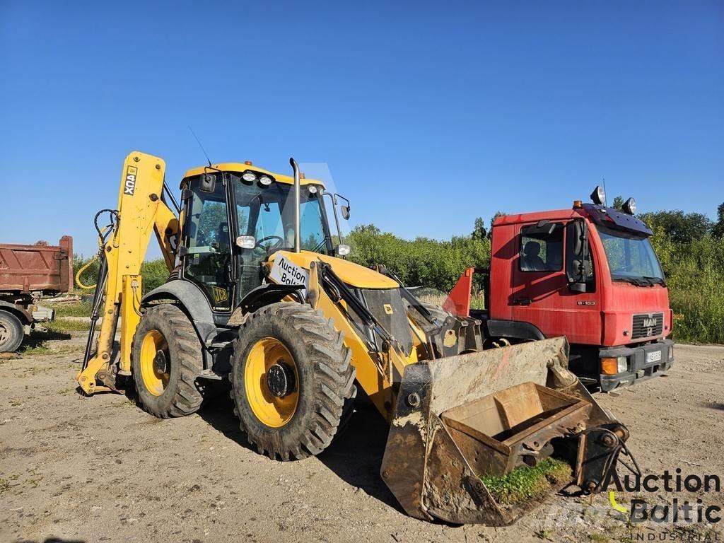 JCB 4 CX Товарач със заден ексватор