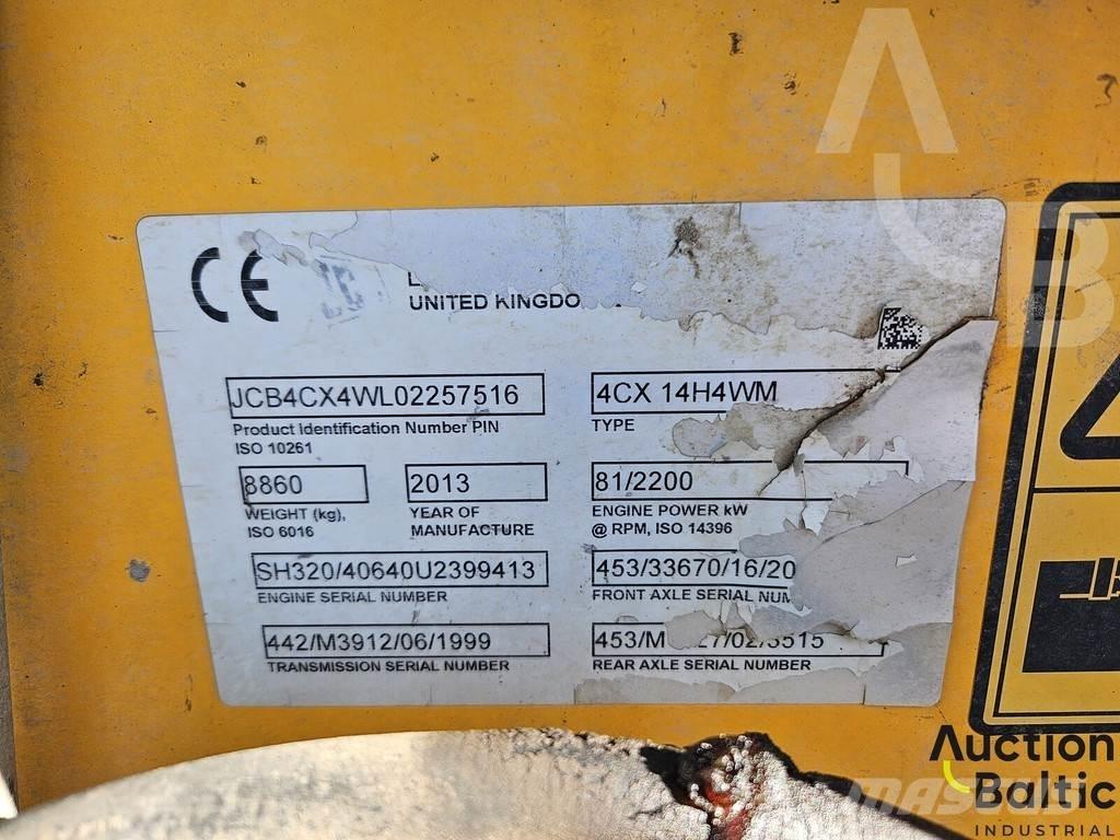 JCB 4 CX Товарач със заден ексватор