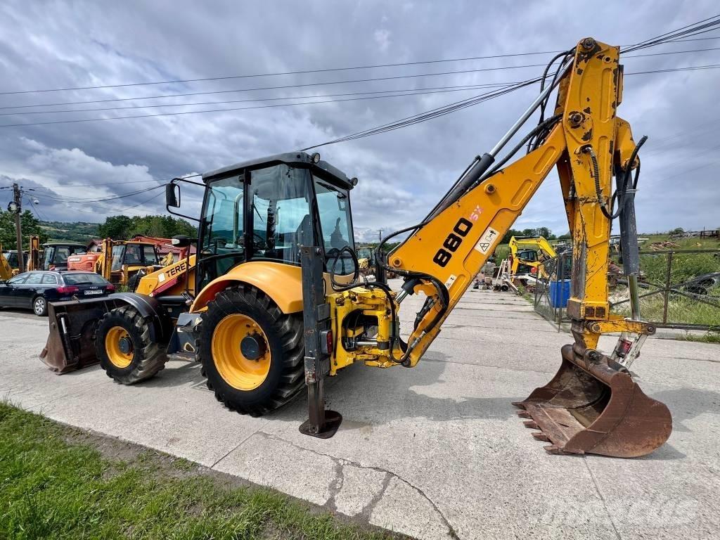 Terex 880 SX Товарач със заден ексватор