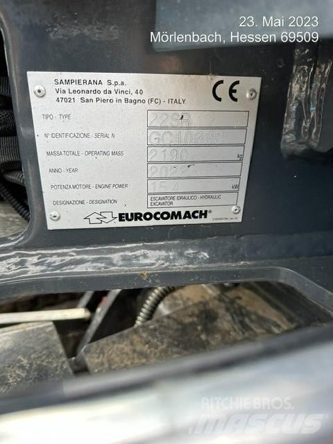 Eurocomach 22SR Мини екскаватори < 7 т