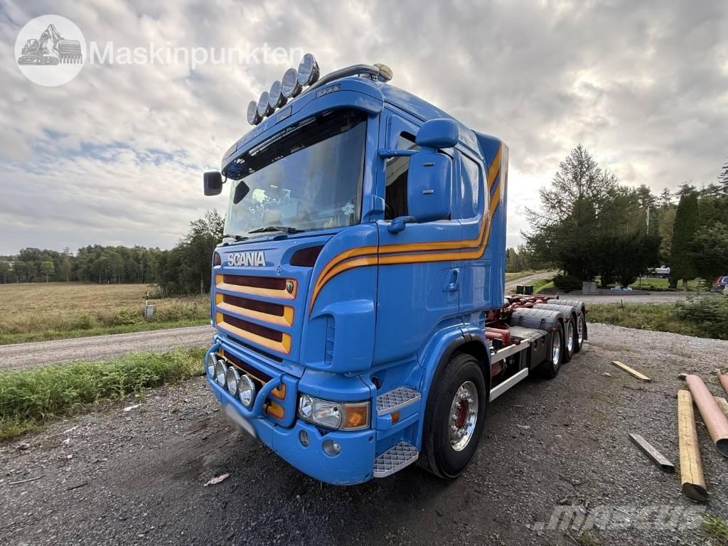 Scania R 480 LB Камиони с кран с кука